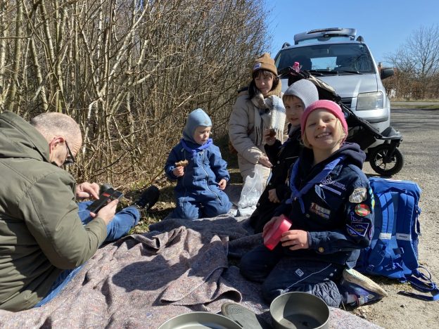 FamilieSpejd går 5 km Påsketur